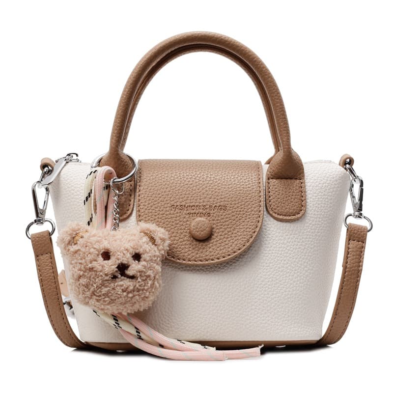 Spring/Summer New Arrival: High-End Fashionable Lychee Texture Handbag for Women, Elegant, Versatile, Chic, and Perfect for Commute and Crossbody Use