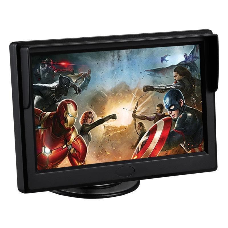 Car Universal Suction Cup 5 Inch HD Monitor 800x480 Reverse View Blind Spot Display