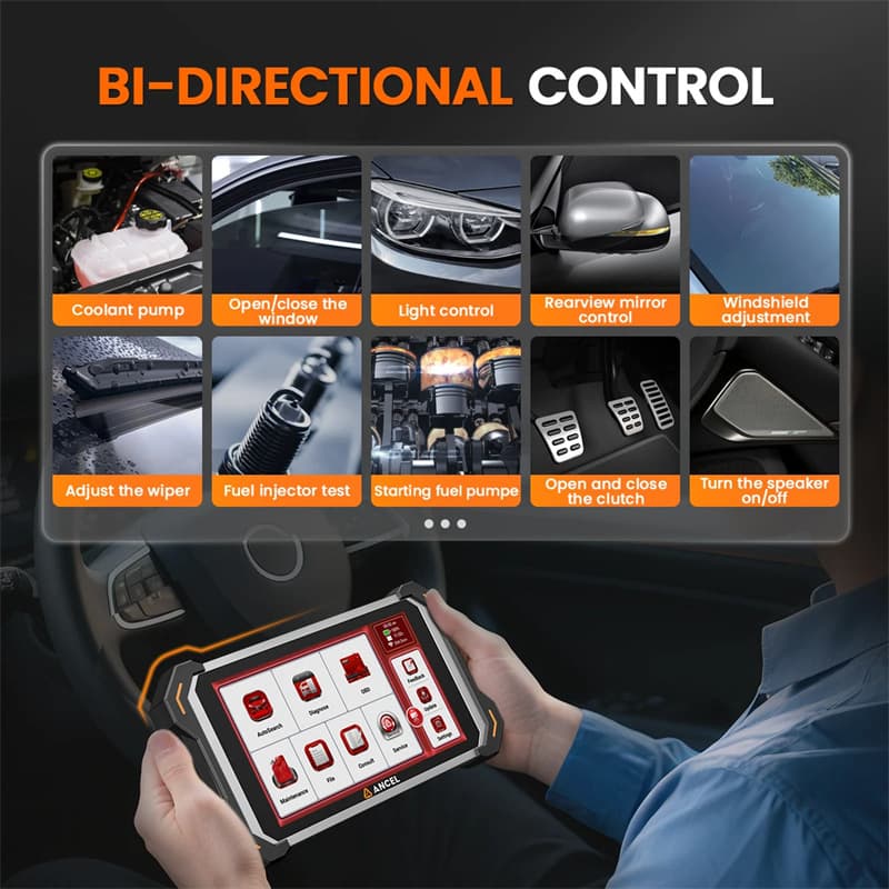 ANCEL DS600BT OBDII Smart Diagnostic Tool Reset Tool Overseas Version