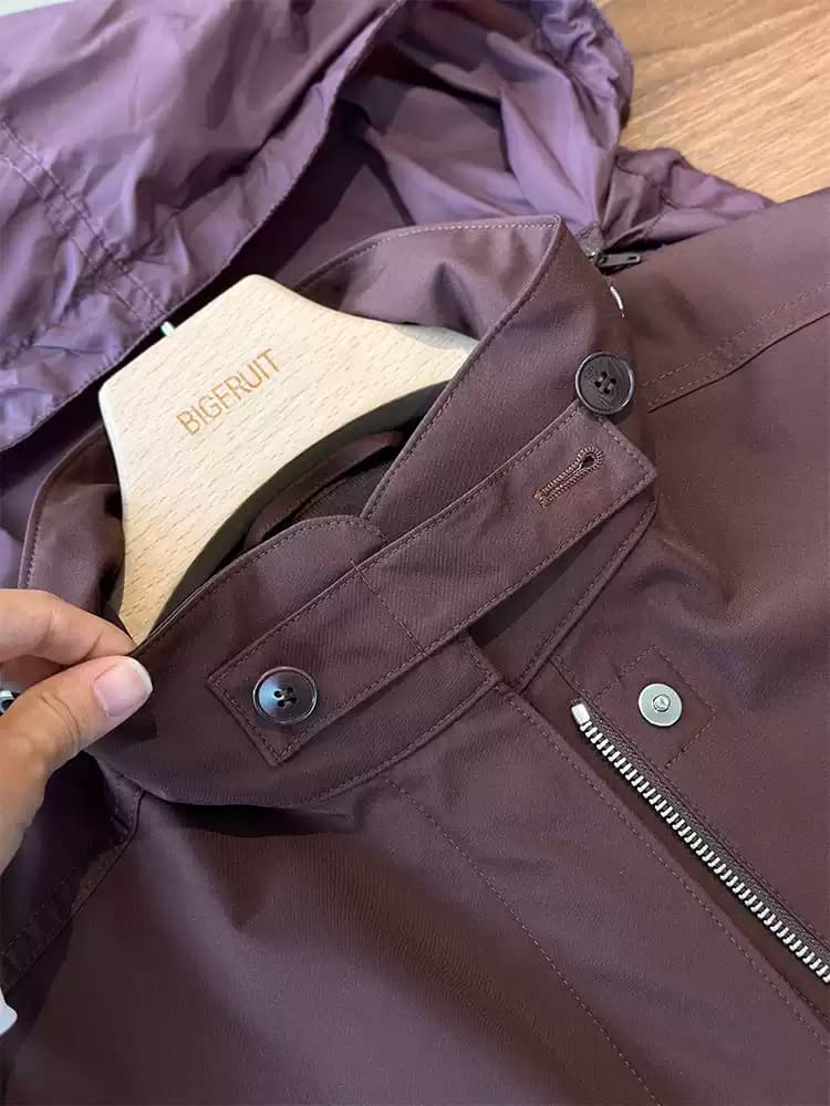 Luxury Series ~ Upgraded version of the youthful LPmini, featuring a vintage-inspired traveler's hooded jacket/top.