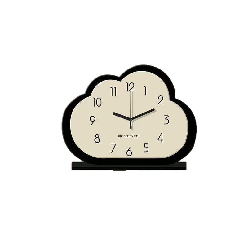Chinese Retro Cloud Clock Vertical Table Clock Desktop Decoration Living Room Dining Room New Quartz Clock Ultra Silent