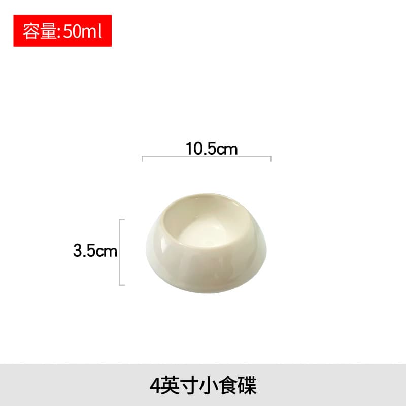 Luxury Premium Folded Edge Ceramic Deep Plate for Home Use, Wholesale Dinnerware, Creative Cake Dessert Plate for Western Food Plating