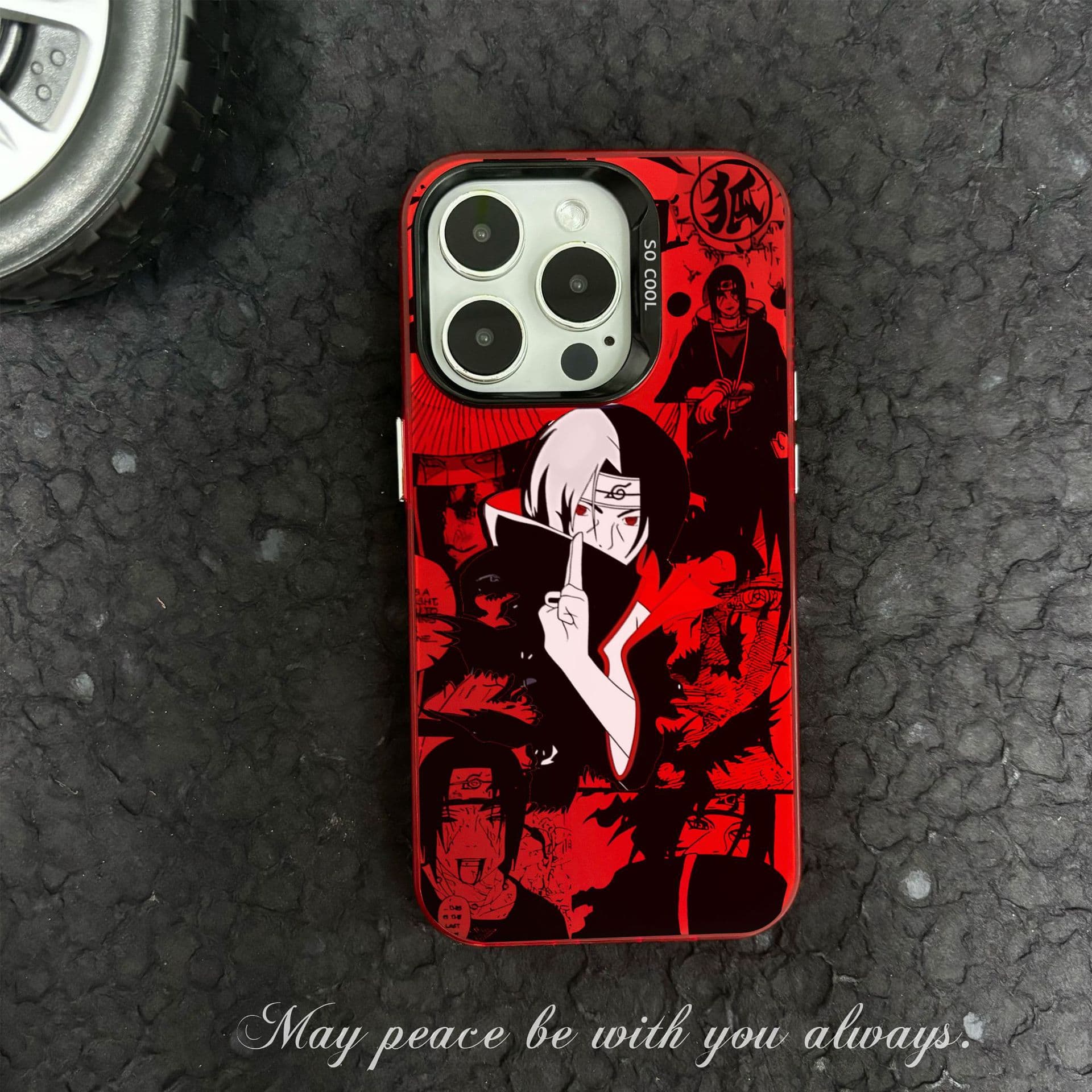 Compatible with iPhone 17 16 Case Apple 15 Pro Max 13 11 Color Silver IMD 12 14 Naruto Anime