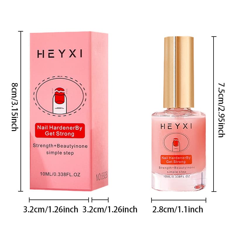 [Cross-border Exclusive] Natural Pink Nail Polish Hardener - 10ML Naturally Dries for Decorative Nail Art