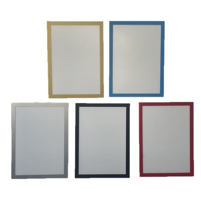 No-Drill Magnetic Display File Organizer Whiteboard Blackboard Adhesive Photo Frame Teaching Magnet