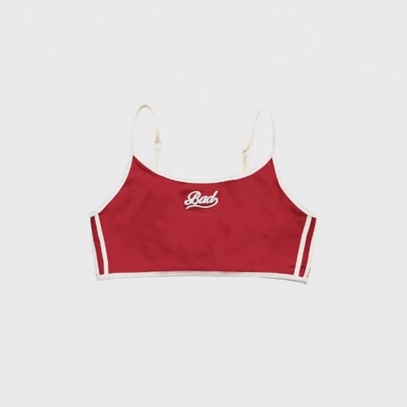 Korean Badblood Bcac Series American Sexy Camisole Women's Embroidered Niche Bra Slimming Look Top