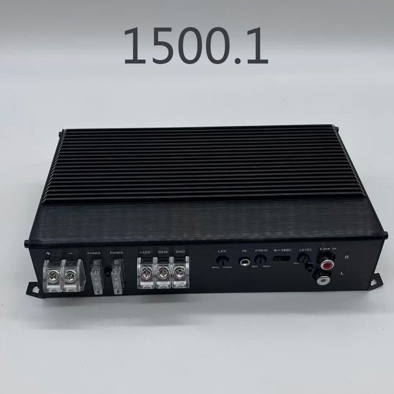 Car-Mounted Modified Single-Channel Class D Digital Amplifier Board, 12V High-Power Active Subwoofer Amplifier