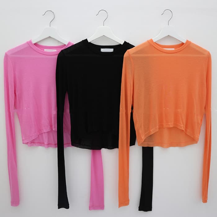 jazz Dance T-shirt Women's Autumn Short Navel Caught Top Long Sleeve Loose Sexy Trendy jazz Knitwear