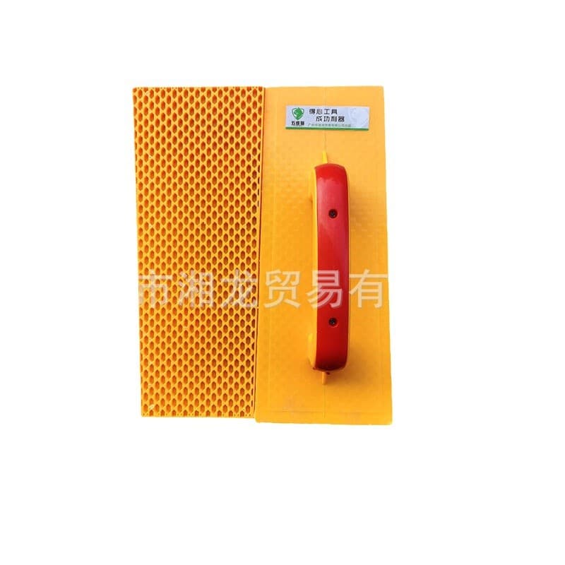 Plastering Trowel Plastic Concave Surface Rubber Board Plastering Tool