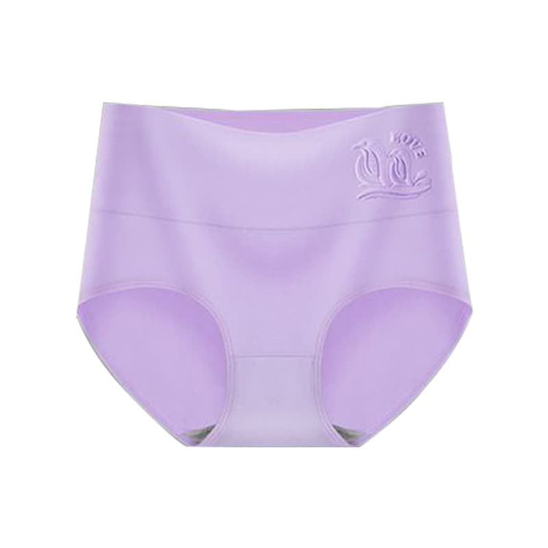 High-Waisted Pure Cotton Women's Panties, Tummy Control, Hip-Hugging, Comfortable, Soft Cloud-Like, Plus Size mm Panties, Sexy Shorts, Triangle
