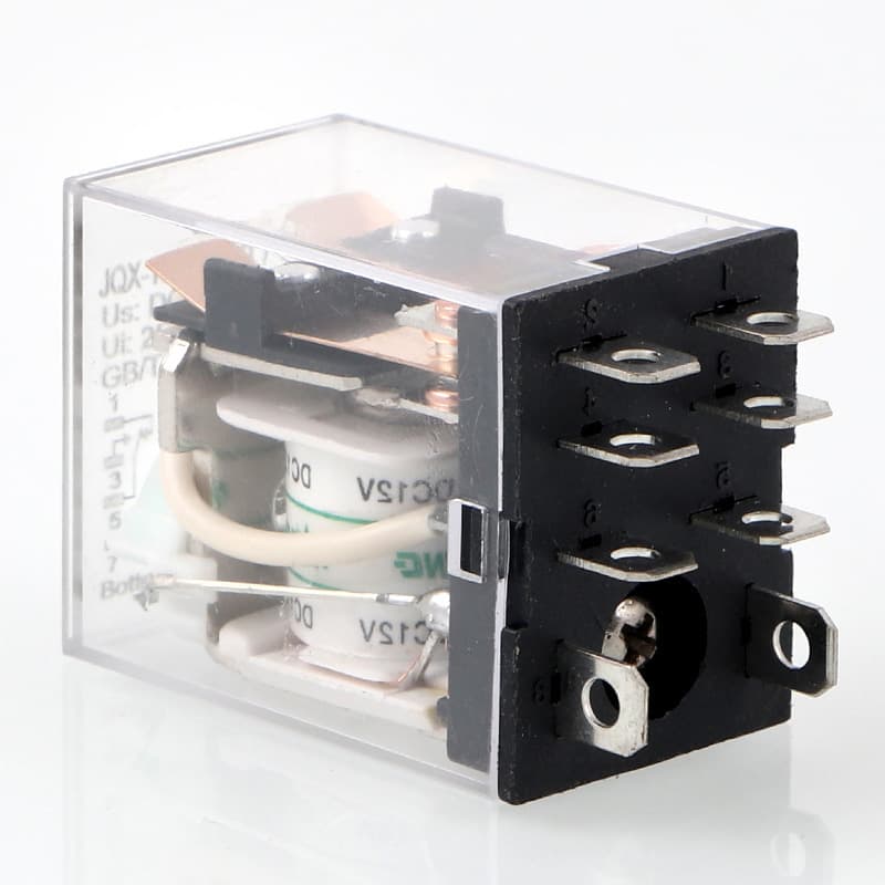 LY2NJ JQX-13F HH62P AC220V DC24V 8-pin with indicator light small intermediate relay