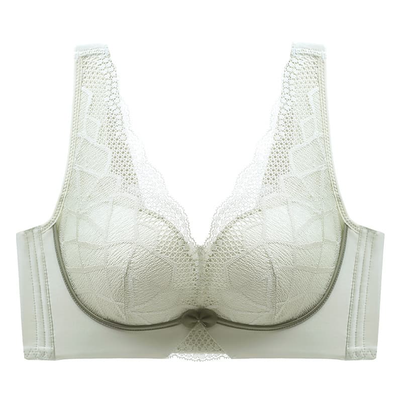 New Latex Underwear Women's Bra Small Chest Super Gathering No Steel Ring Adjustable Collating Accessary Breast Anti-Sagging Top Bra