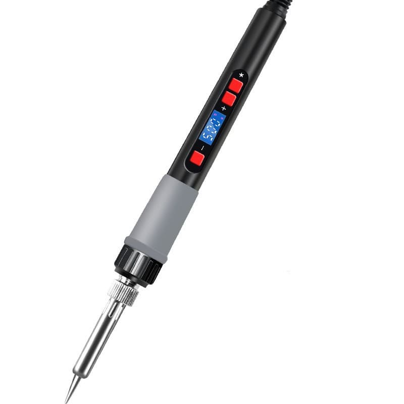 Cross-border Selected 120W Digital Display Temperature Adjustable Internal Heating Soldering Iron, European and American Standard, 220V/110V, for Home Electronics Repair