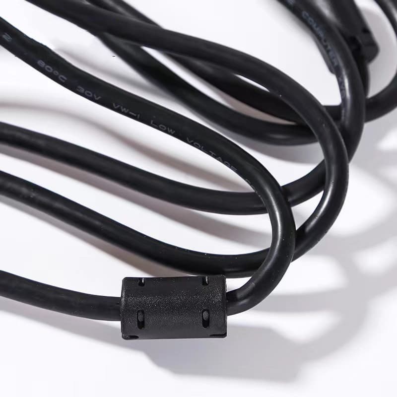 Factory wholesale VGA high-definition video cables, VGA 3+2 computer TV monitor connection cables, 1.5m, 3m, 5m...