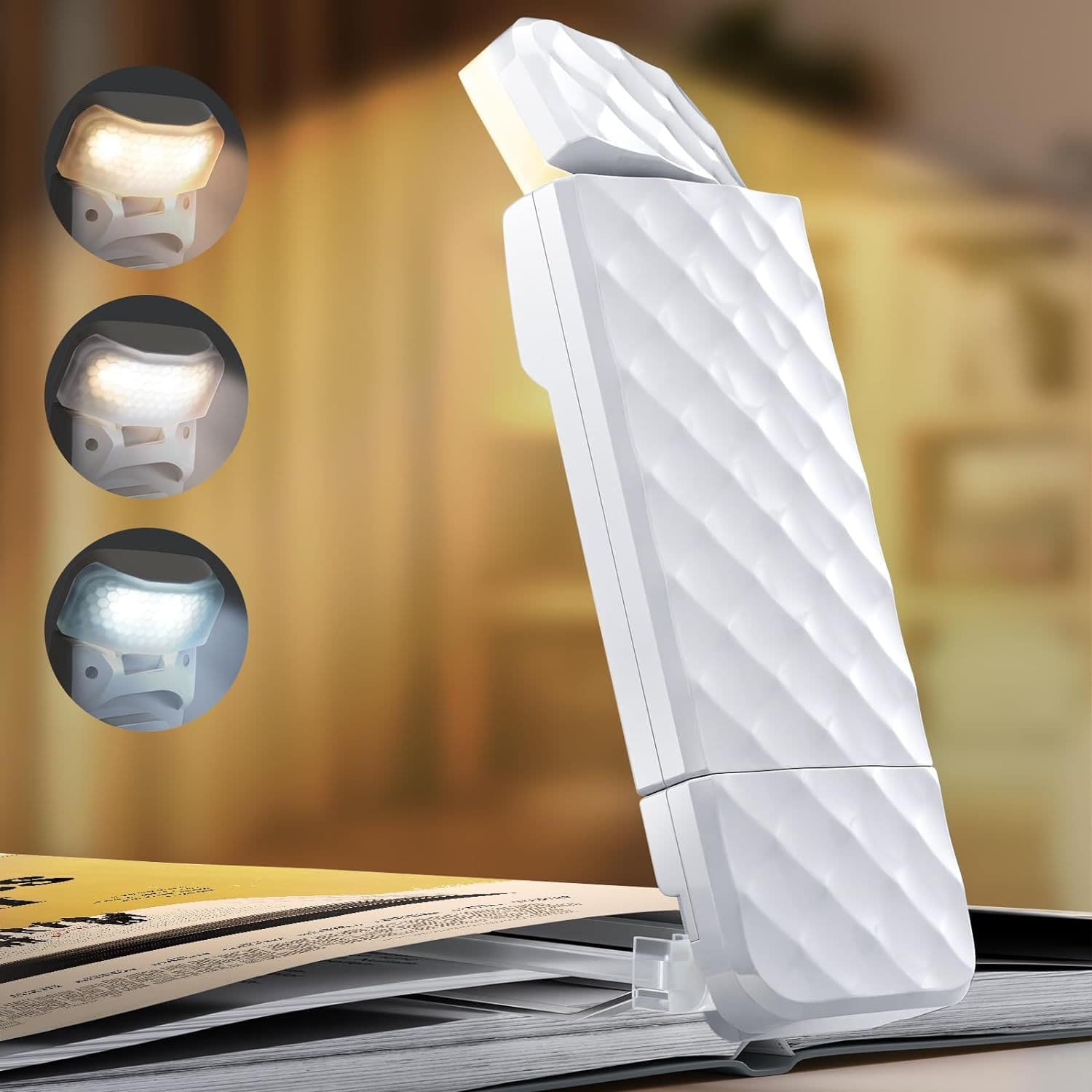 USB Book Light Foldable Anti-Blue Light Study Lamp Reading Light Student Eye-Care Desk Lamp Simple Portable Night Reading Light