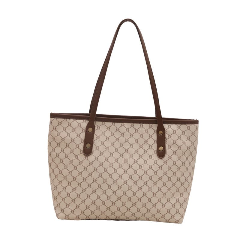 Commuter Large Capacity Casual 2024 New Retro Winter Simple Fashionable Underarm Shoulder Tote Bag for Women