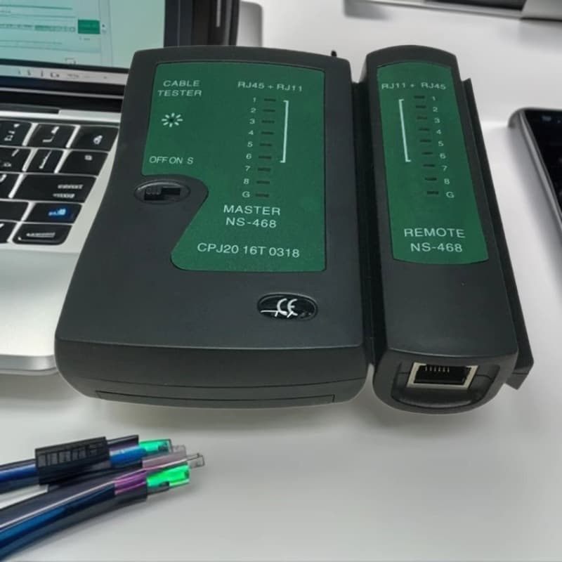 Factory Wholesale Network Cable and Telephone Line Tester Dual-Use Network Cable Detector Network Tool Tester