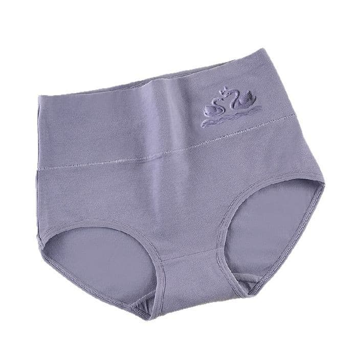 High Waist Pure Cotton Mom Underwear Women's Pure Cotton Bacteriostatic High Waist Middle-aged Student Girls' plus size Triangle Underpants