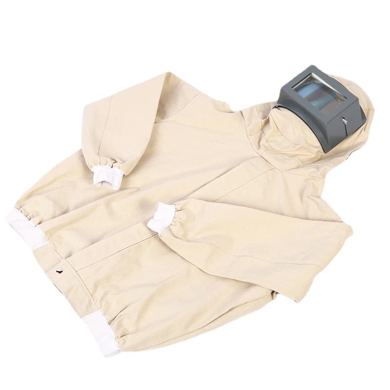 Thickened canvas sandblasting suit, sandblasting clothing, paint and coating sandblasting suit, pants, grinding hat, one-piece protective suit