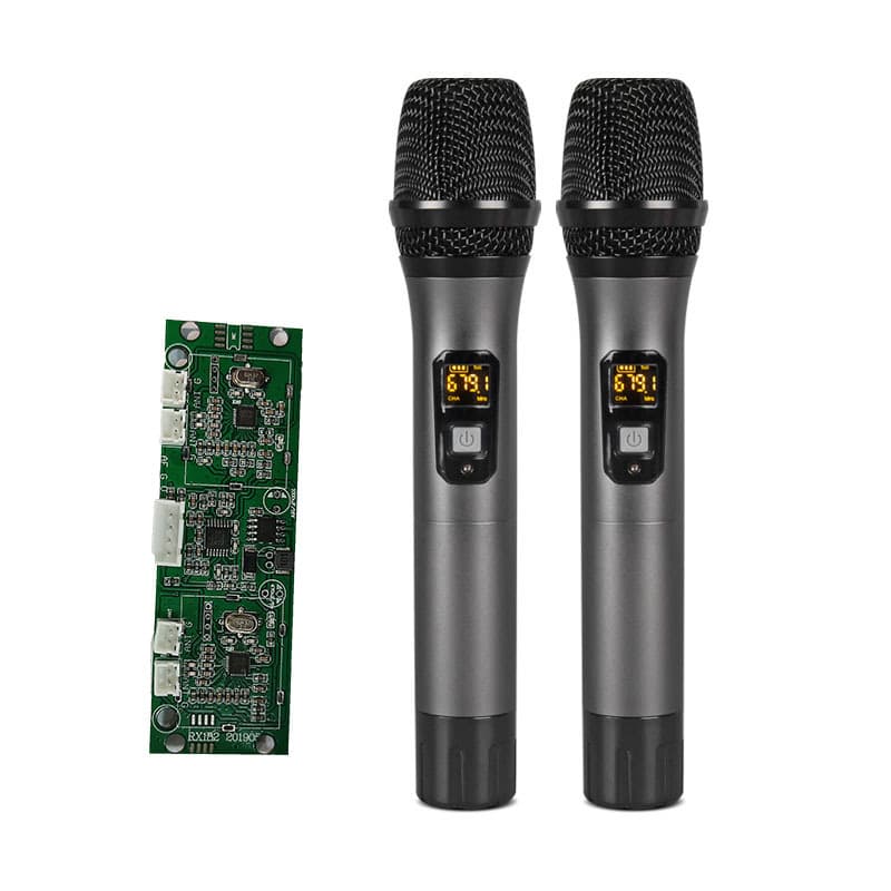 Wireless microphone, UHF stage performance sound card, amplifier, Bluetooth speaker, dynamic driver, universal karaoke microphone