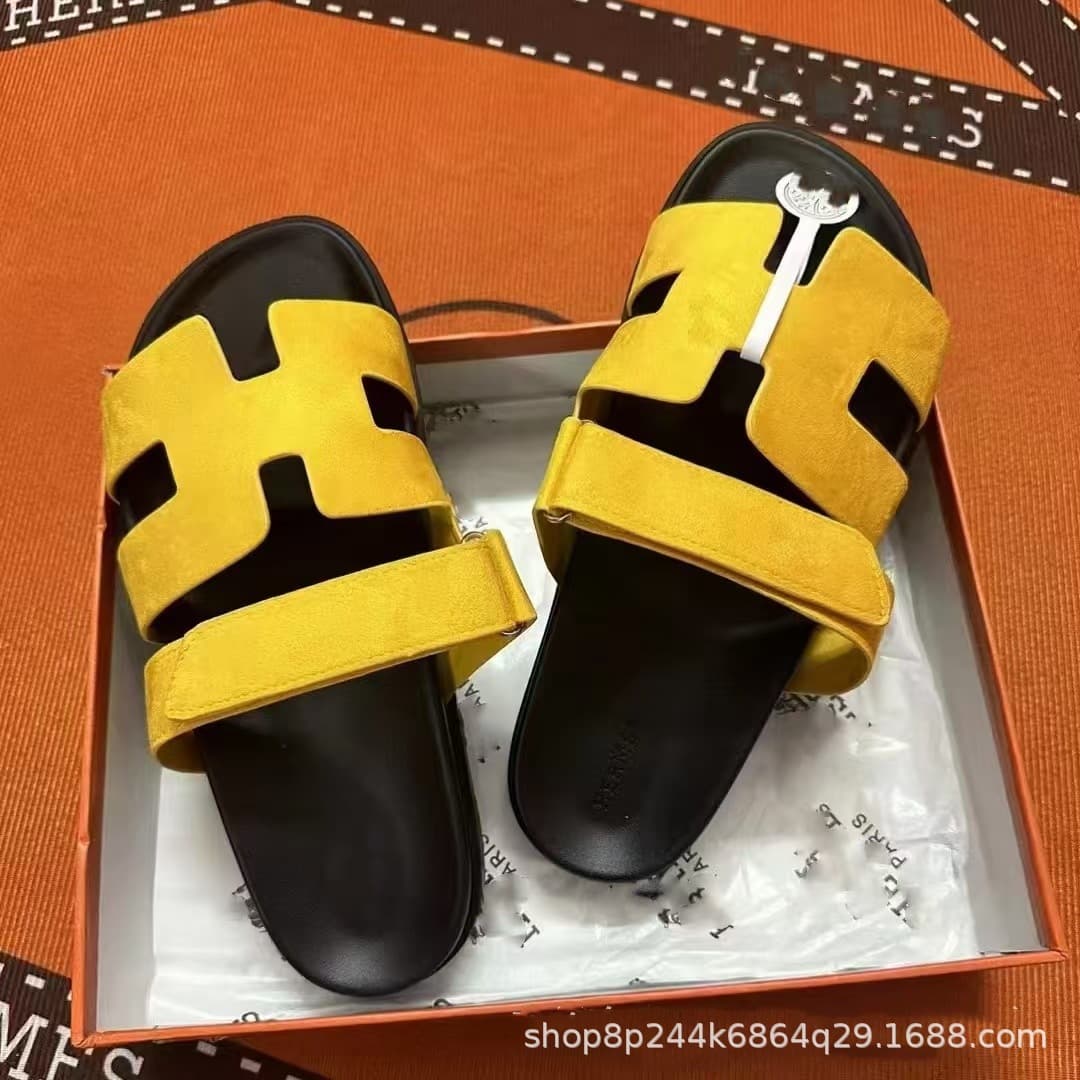 Cross-Border 27-Color High-End Version Eerou Slippers, Unisex Candy-Colored Cashmere and Sheepskin Palm-Patterned Slippers, Hot-Selling in Foreign Trade