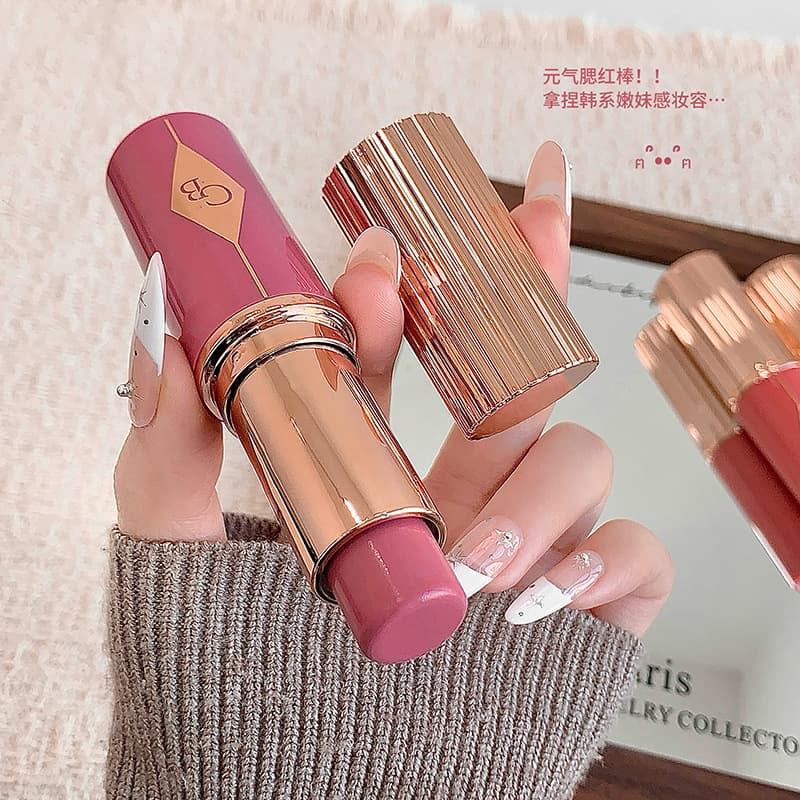 Gege Bear Holographic Blush Stick Matte Low Saturation Natural Brightening Expand Contract Color Blush Cream