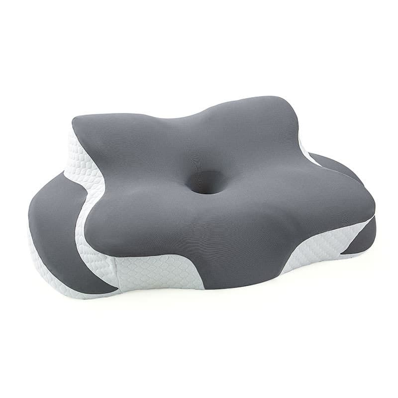 Butterfly Pillow Ice Silk Deep Sleep Slow Rebound Memory Foam Pillow Adult Height Adjustable Memory Pillow Ergonomic Neck Support Pillow