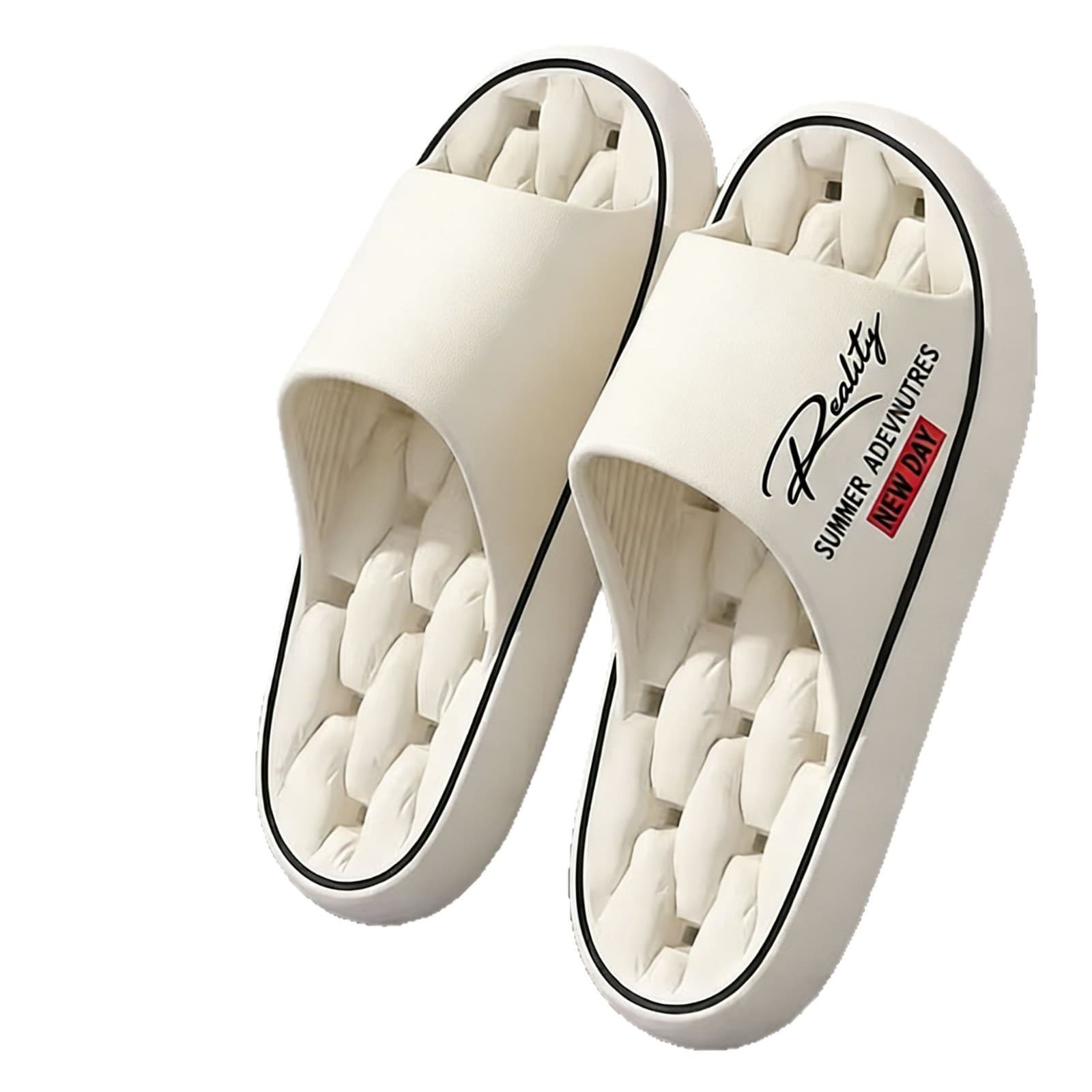 2026 Best-Selling Thick Sole Slippers for Men - Non-Slip, Indoor and Outdoor