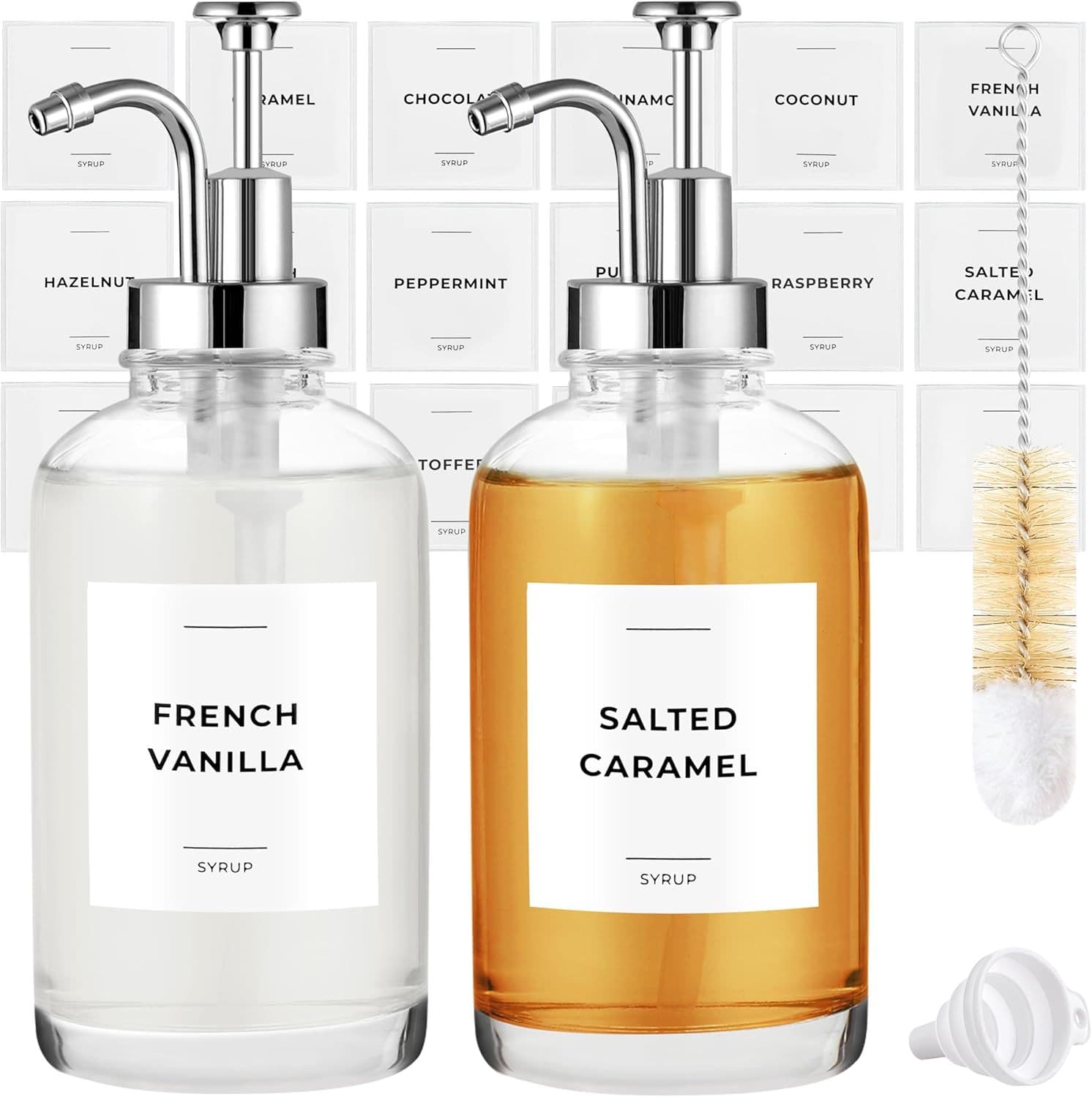 Cross-border exclusive/glass hand sanitizer bottle color 450ml shower gel shampoo cosmetics sub-packed empty bottle press