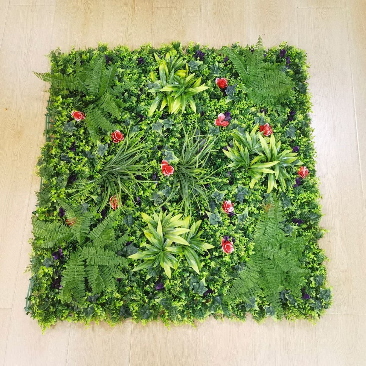 Cross-border Artificial Green Wall Fake Grass for Indoor Mall Background Wall Decoration Factory Direct