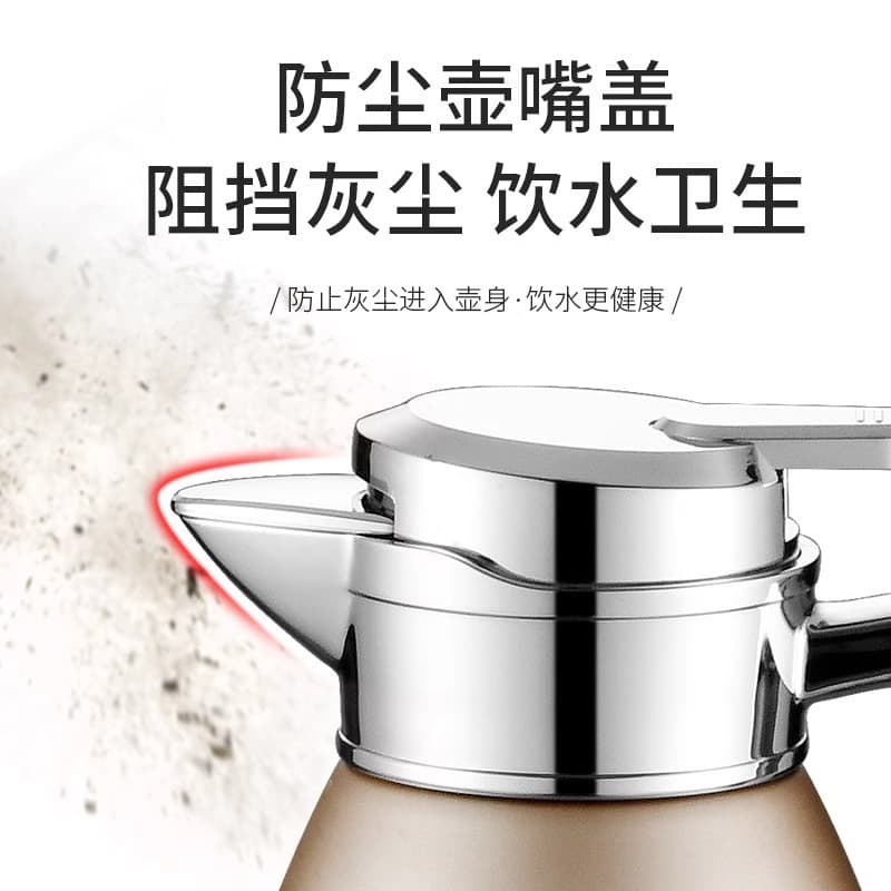 316 Vacuum Insulated Water Jug Hotel Large Capacity Roman Jug Double Layer Insulated Bottle Tea Kettle Hot Water Bottle Thermos