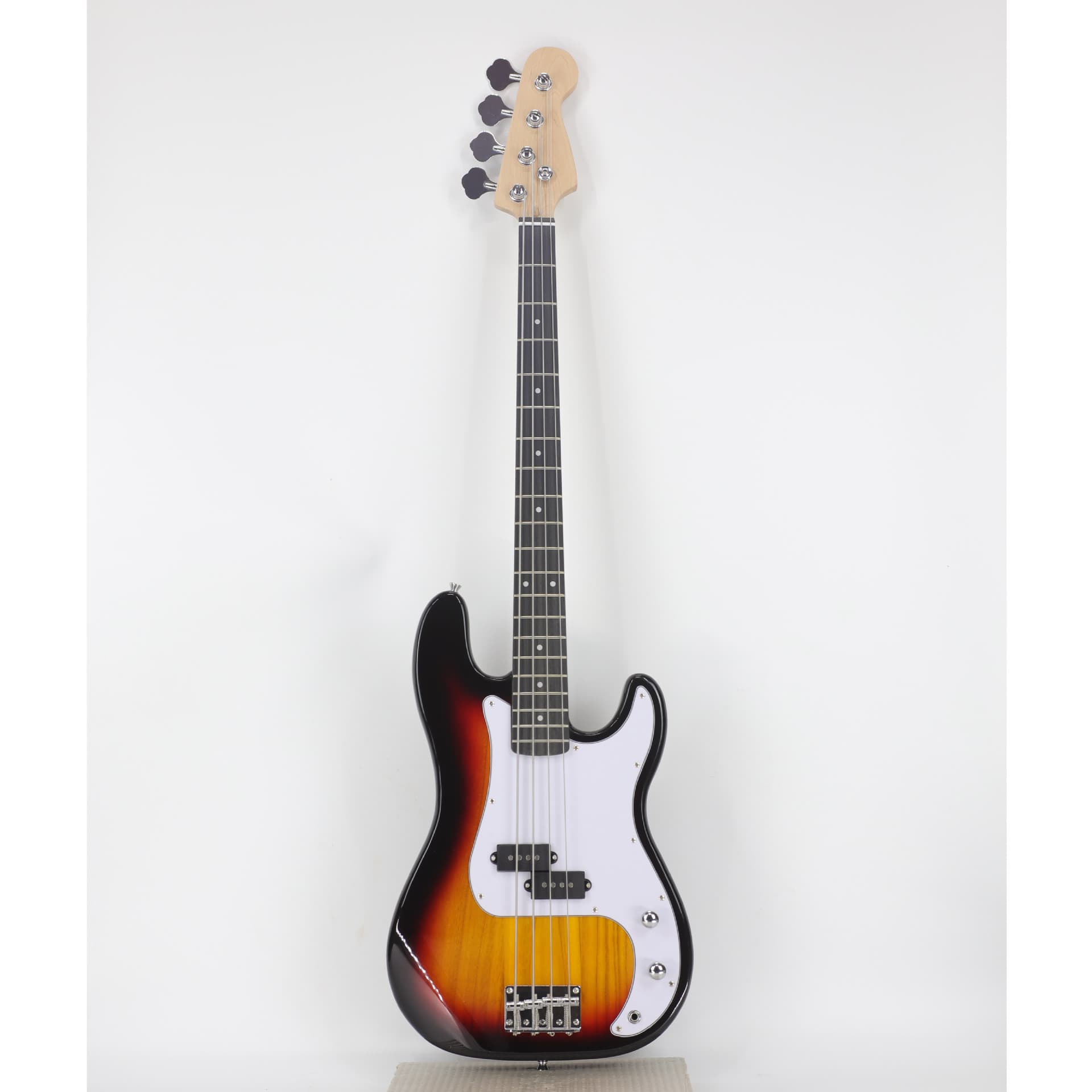 Factory Direct Poplar Maple Electric Bass Multiple Color Options Poplar Solid Wood Maple Bass