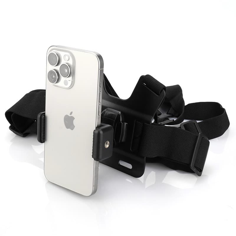 Gopro Chest Strap First-Person Perspective Shooting Chest Strap Phone Holder Outdoor Cycling Phone Live Streaming