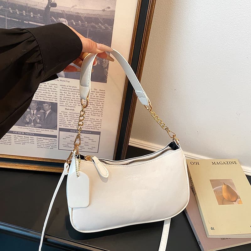 Spring/Summer Casual Personalized Shoulder Bag 2026 Trendy Women's Niche Crossbody Bag New Style Textured Fashionable Small Square Bag