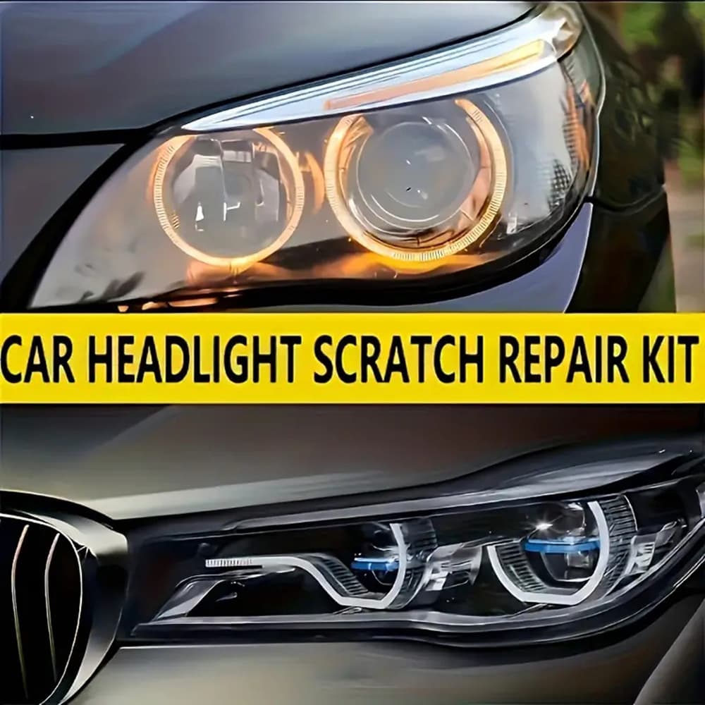 Car Headlight Restoration Cream Yellow Aging Renewal Agent No Polish Anti-Aging