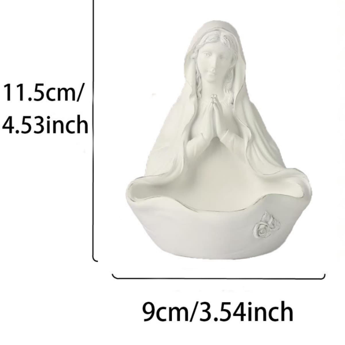 New Cross-Border Goddess Decorative Bowl Bookshelf and Console Table Shaped Jewelry Display Stand Home Decoration Gift