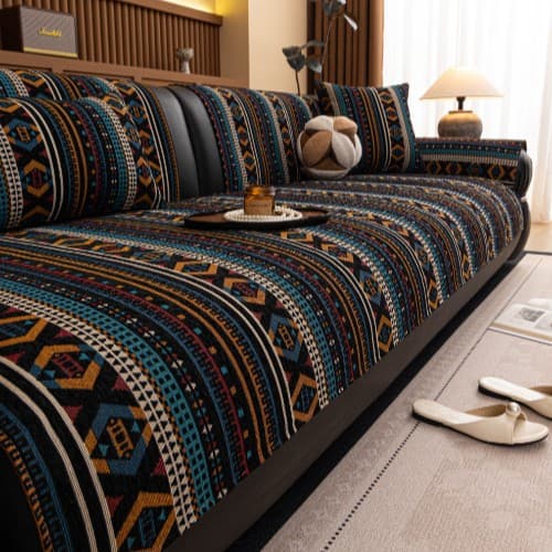 Chenille Nordic Sofa Cushion All Season Modern Cover Wabi-Sabi Style Wholesale