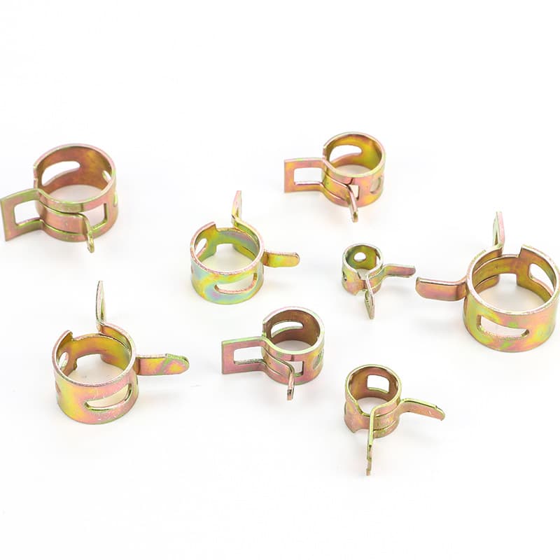 Carbon Steel Zinc-Plated Elastic Clamp Elastic Hose Clamp M6/M8/M10/M12
