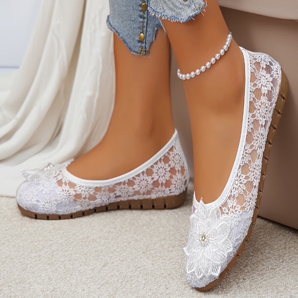 Wholesale flat loafers for women, 2023 Spring/Summer Korean style, round toe, low-cut, mother's shoes