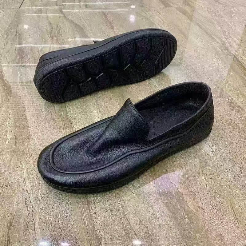 Cross-border Agan Men's Shoes 2026 New Style Versatile Casual Sports Shoes Men's Slip-on Soft Sole Work Trendy Shoes