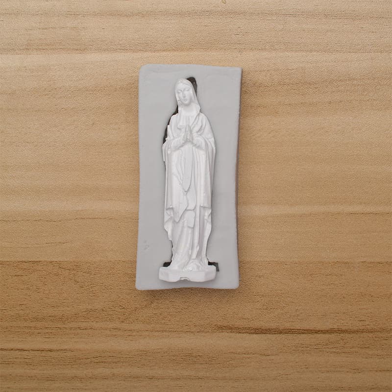 Our Lady of Lourdes Statue Silicone Mold DIY Chocolate Mold Handmade Baking Tool Wholesale