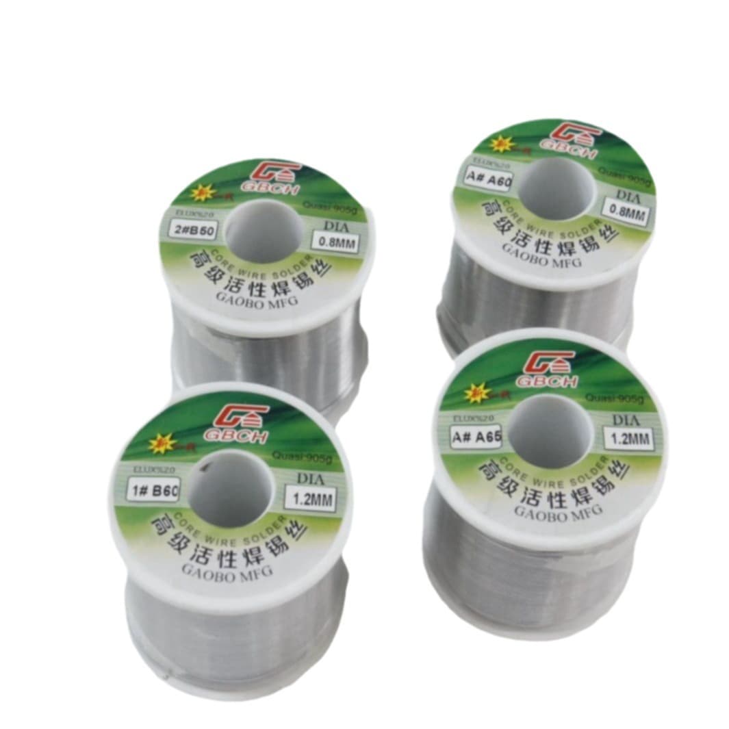 Factory direct supply of low-temperature soldering wire, 0.8mm solder wire with rosin, no-clean, wholesale soldering irons.