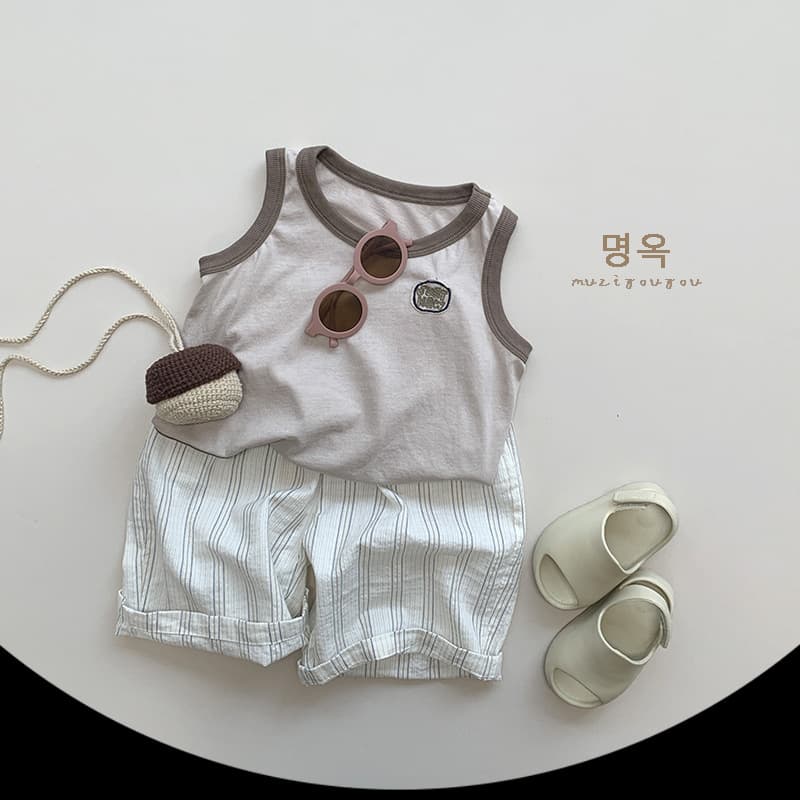 Children's Lightweight Vertical Stripe Cropped Pants, Summer 2026 New Style, Japanese and Korean Casual Pants for Boys and Girls, Outdoor Mosquito-Repellent Pants