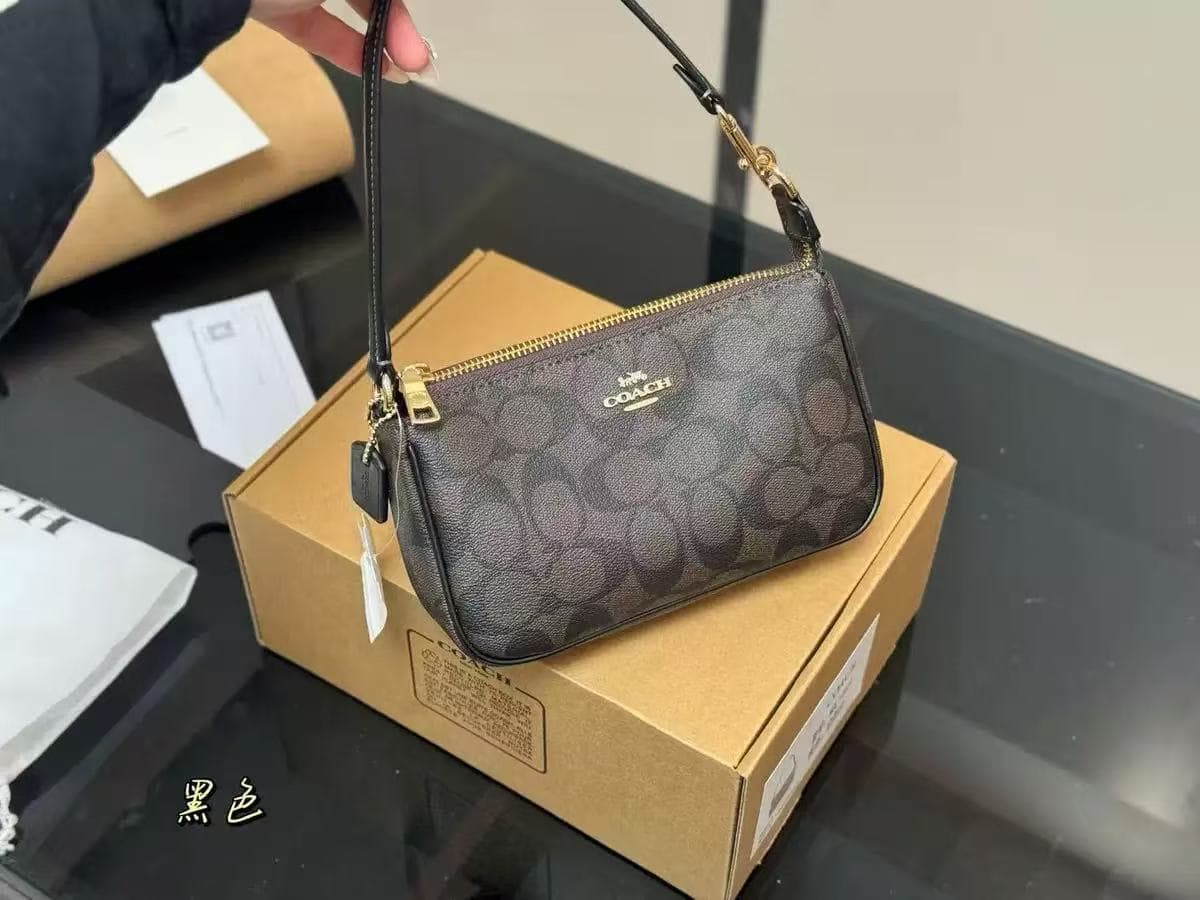 Nolita19 Mahjong Bag Elegant Underarm Bag Casual Fashion Chain Crossbody Bag for Women