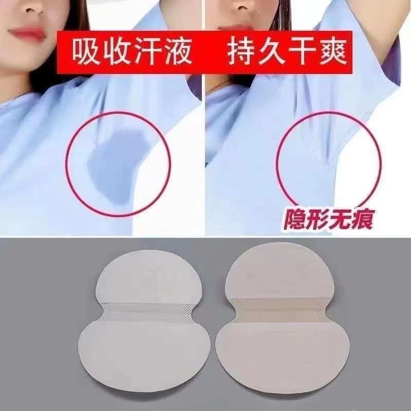 Floral Underarm Sweat Pads Stickers Ultra Thin Invisible Armpit Sweat Absorbent Pads