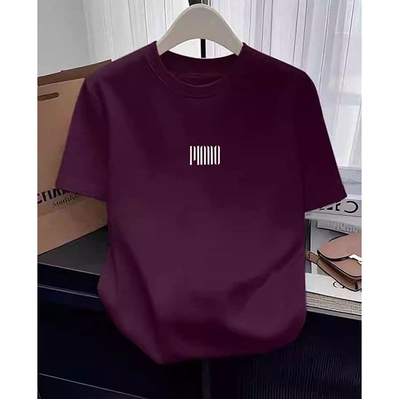 2026 New Style Pure Cotton Short-Sleeve T-Shirt for Women, White Straight Cut, Youthful, Stylish, and Chic, Suitable for Summer Wear