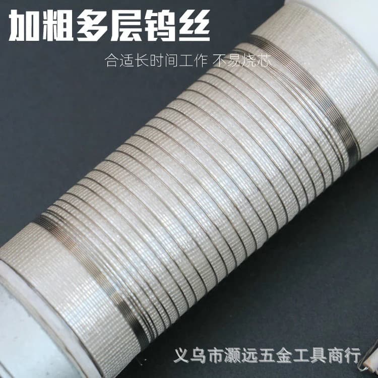 High Power Wood Handle Soldering Iron Heating Element External Ceramic Heating Core 100W 150W 200W 300W