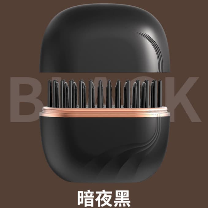Cross-border Special Mini Straightening Comb Wireless New Charging Straightener Portable Hair Care Non-damaging Styling Comb