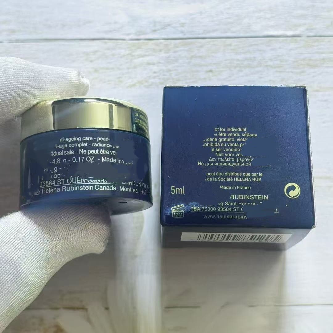 Mingtong Sample Black Pearl Face Cream 5ml Dispensing Bottle, Split Packaging