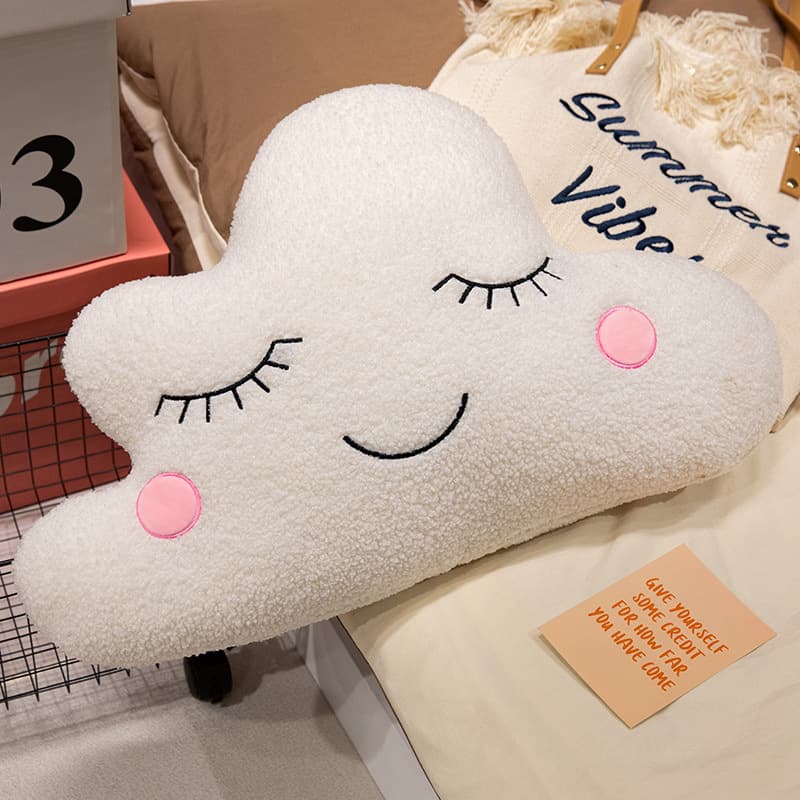 Ins Popular Online Sky Series Plush Toy Clouds Stars Moon Girl Gift Plush Pillow Cushion